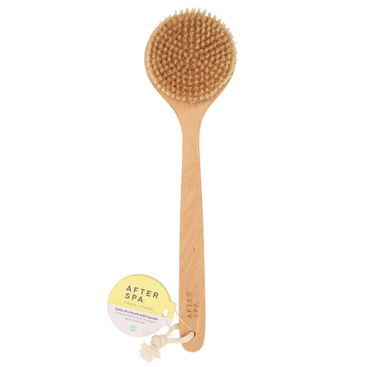 Afterspa Body Dry Brush With Handle | to exfoliate the body.