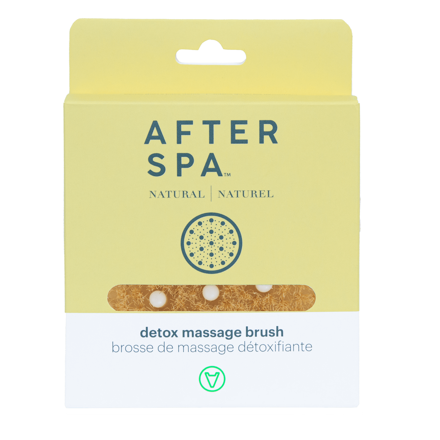 Afterspa Detox Massage Brush | To Dry Brush And Exfoliate The Body.