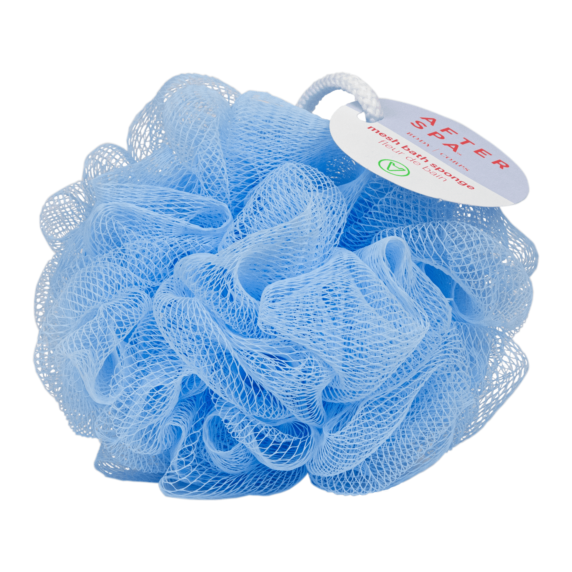 Afterspa Mesh Bath Sponge _ Body Cleanser For A Soapy, Bubbly Cleanse