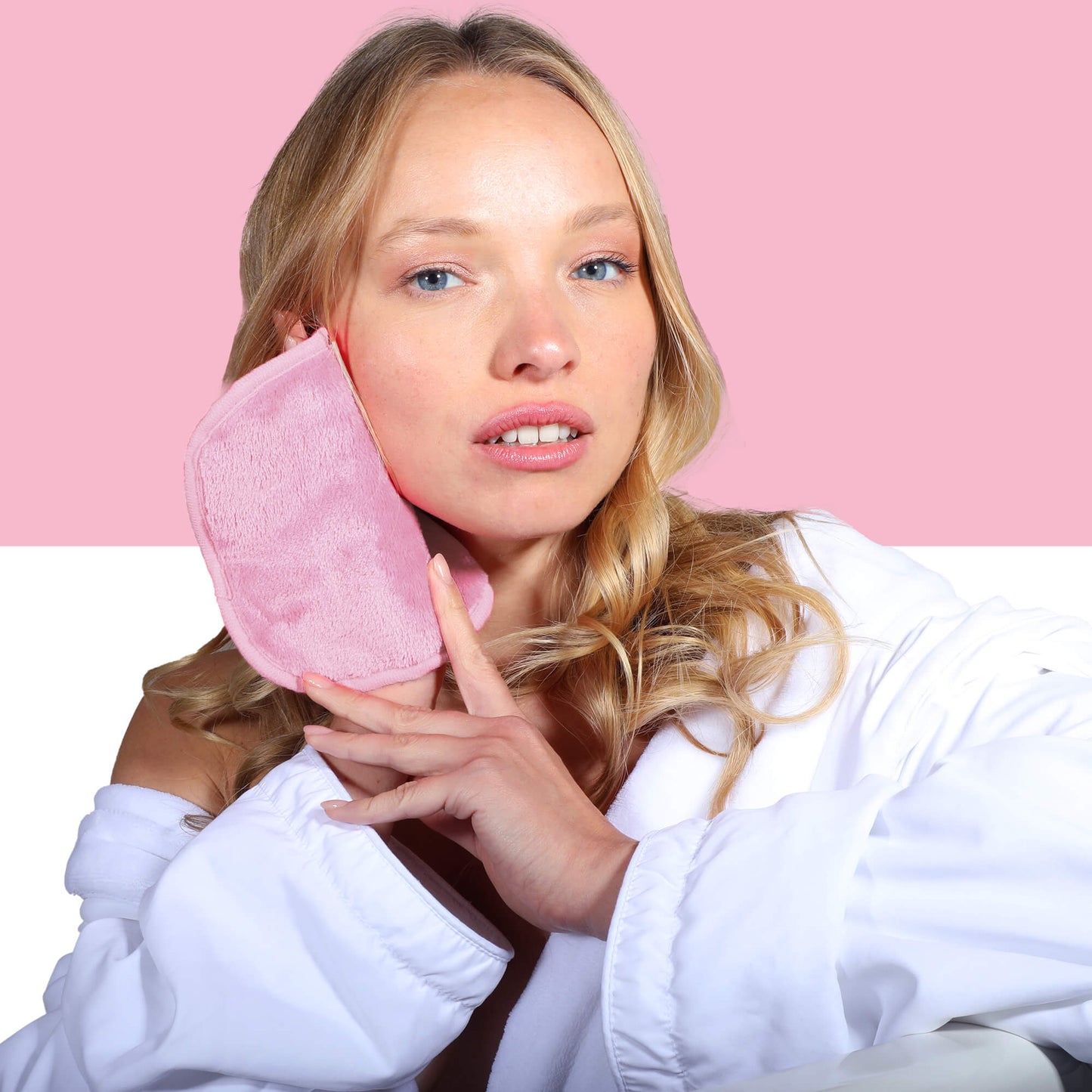 Afterspa Mini Makeup Remover _ Cloth to remove makeup from the face.