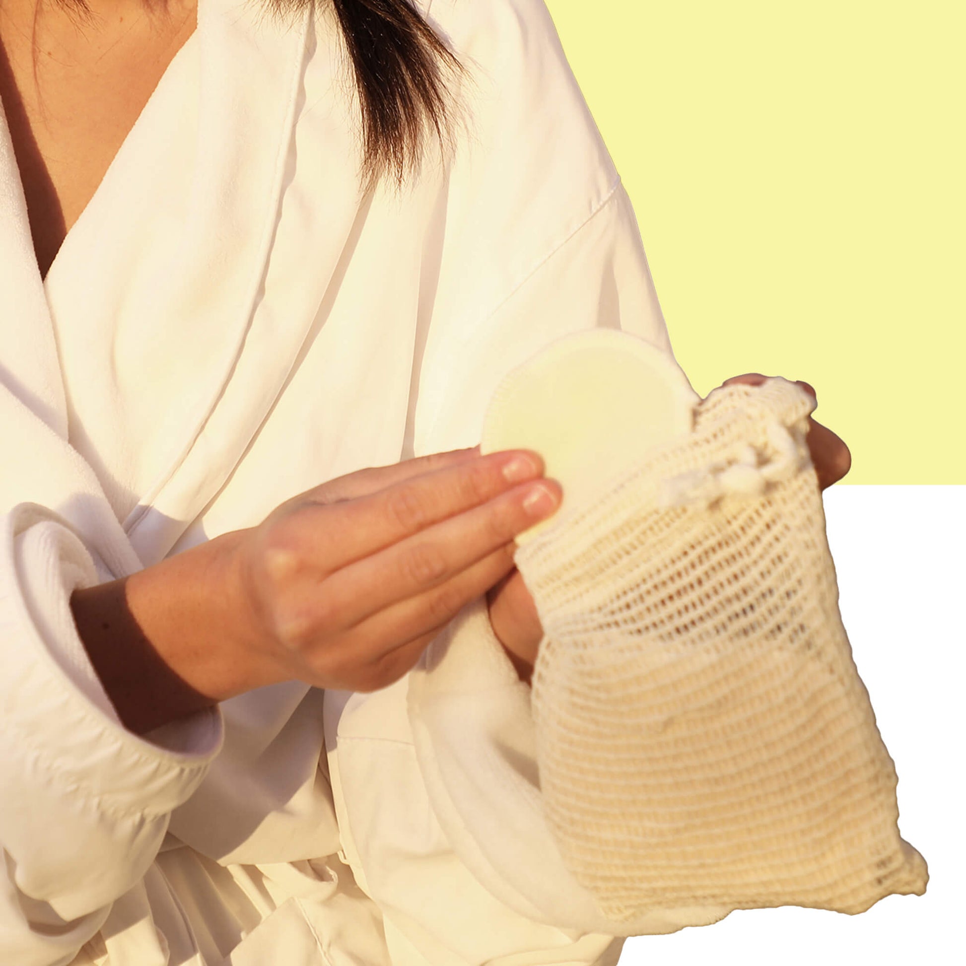 Afterspa 5 Reusable  Cotton Makeup Removers + Laundry Bag