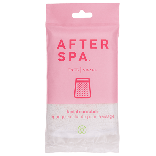 Afterspa Facial Scrubber _ Scrubber to exfoliate the face.