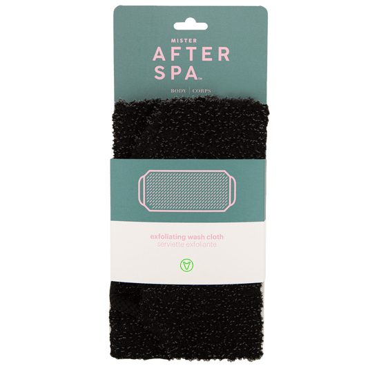 Afterspa Exfoliating Wash Cloth _ to cleanse and exfoliate the body