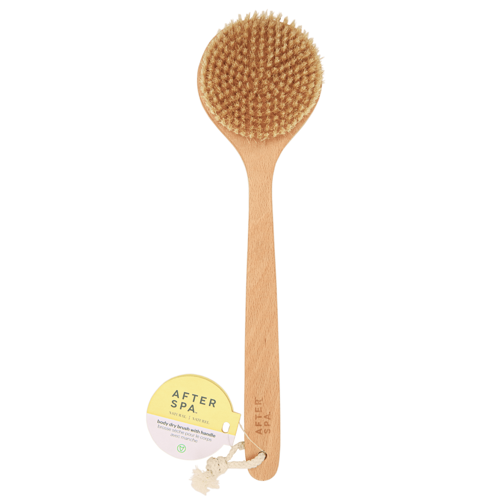 Afterspa Body Dry Brush With Handle | to exfoliate the body.