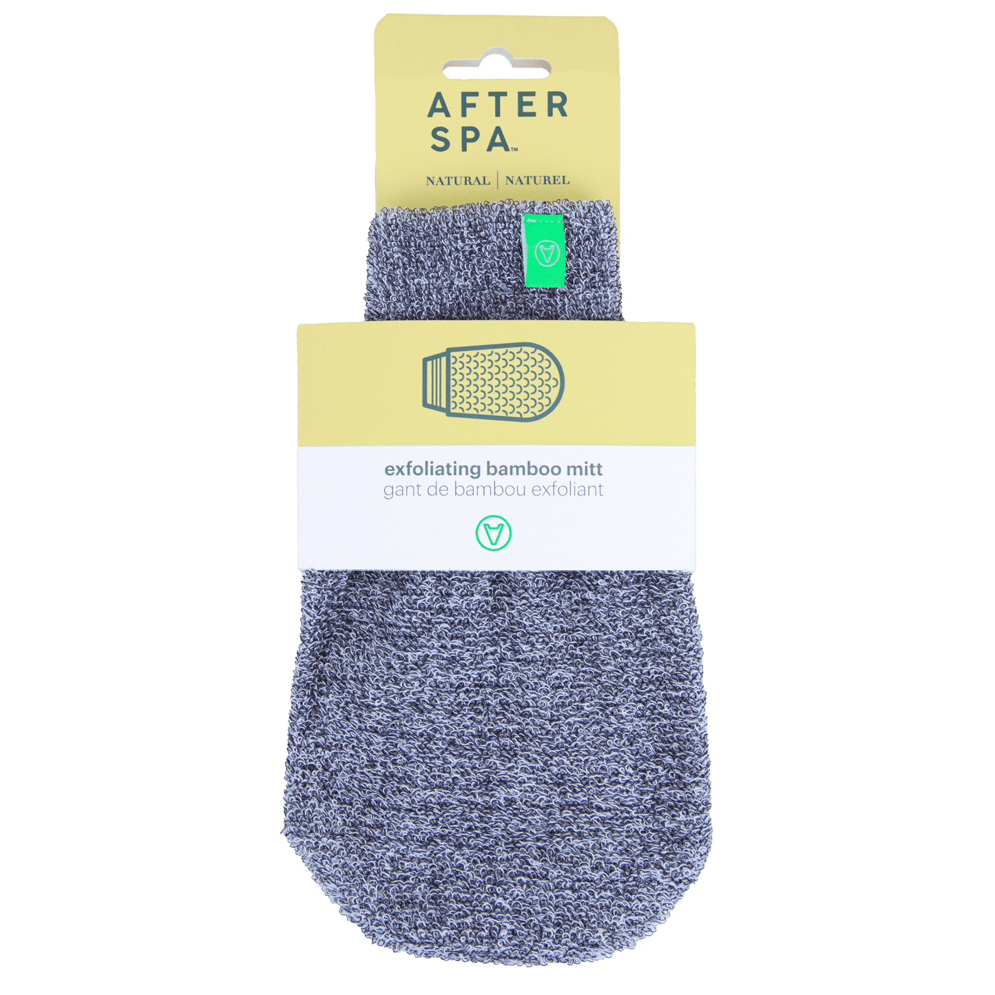 Afterspa Exfoliating Bamboo Mitt | to exfoliate the body.