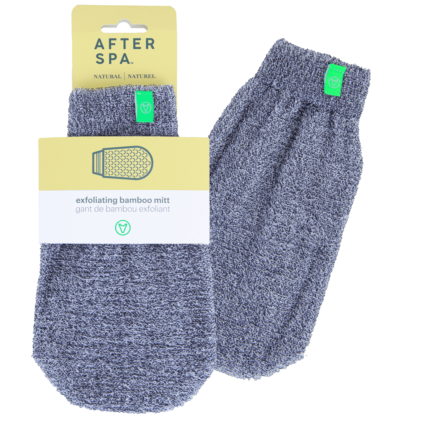 Afterspa Exfoliating Bamboo Mitt | to exfoliate the body.