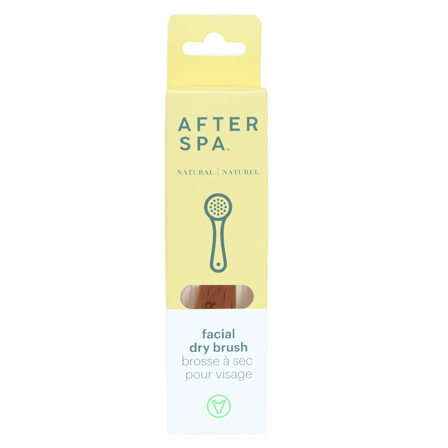 Afterspa Facial Dry Brush | To The Exfoliate The Face Gently