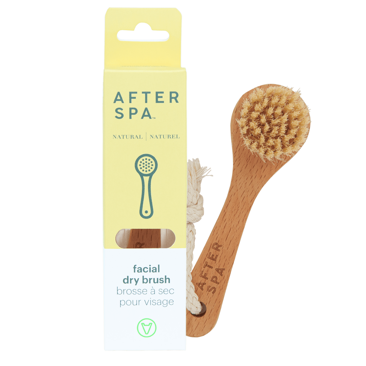 Afterspa Facial Dry Brush | To The Exfoliate The Face Gently