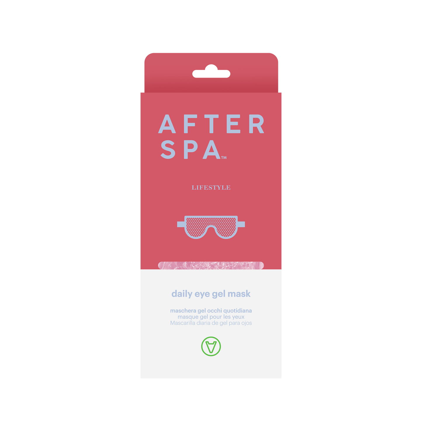 Afterspa Eye Gel Mask | to soothe, depuff and energize the eyes. 