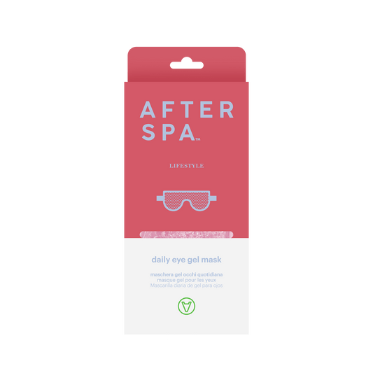 Afterspa Eye Gel Mask | to soothe, depuff and energize the eyes. 