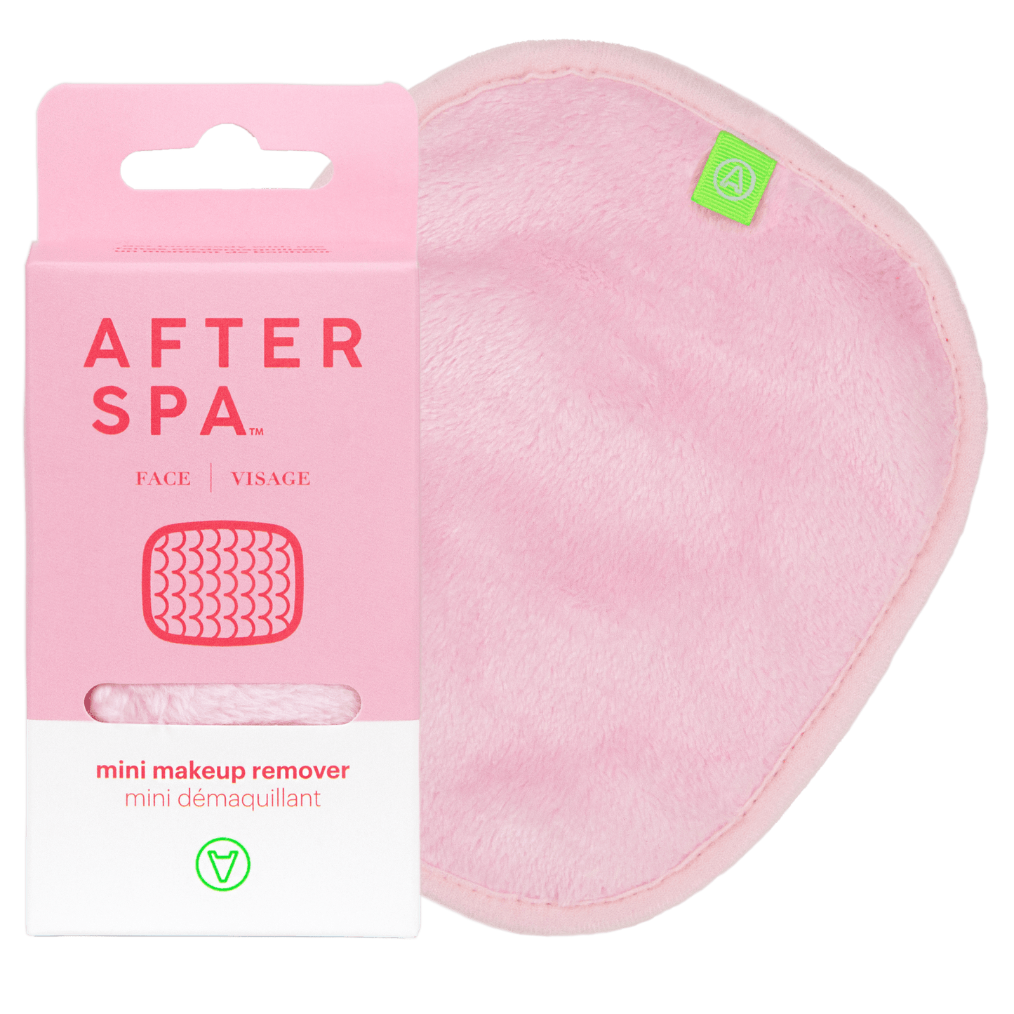 Afterspa Mini Makeup Remover _ Cloth to remove makeup from the face. 