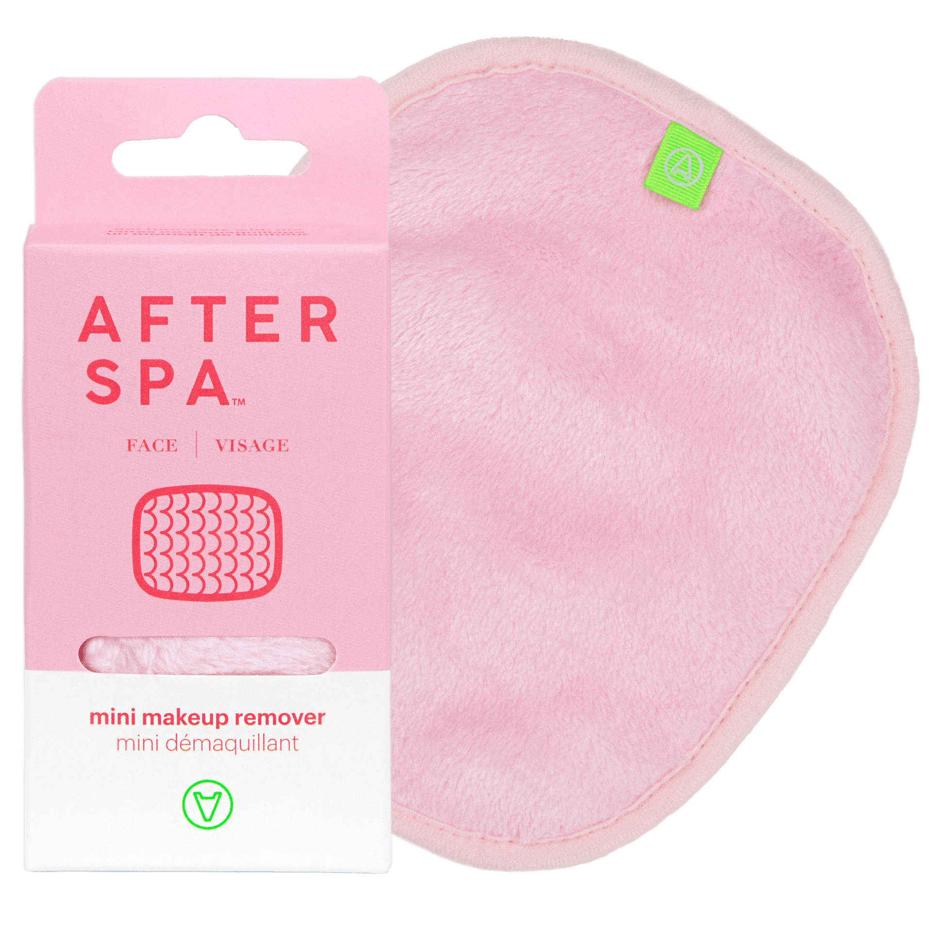 Afterspa Mini Makeup Remover _ Cloth to remove makeup from the face. 
