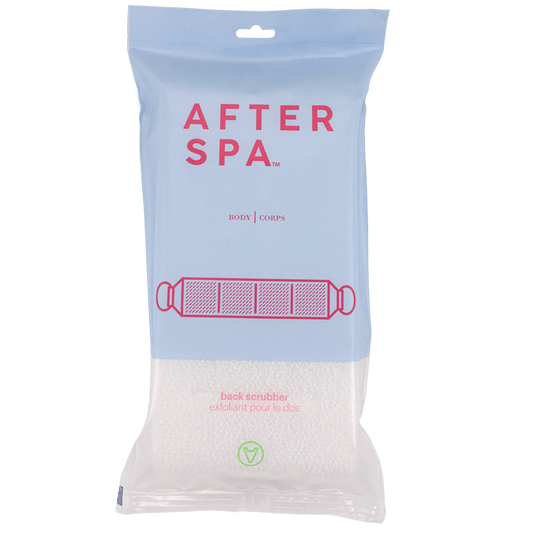 Afterspa Back Scrubber _ Scrubber to exfoliate the back.