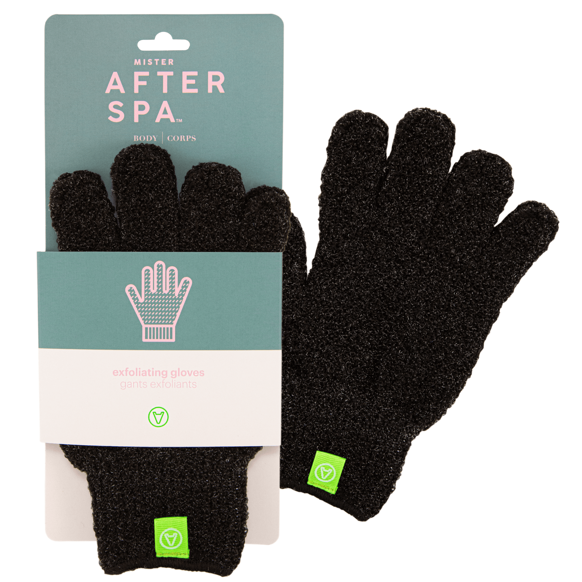 Afterspa Exfoliating Gloves | to exfoliate the body
