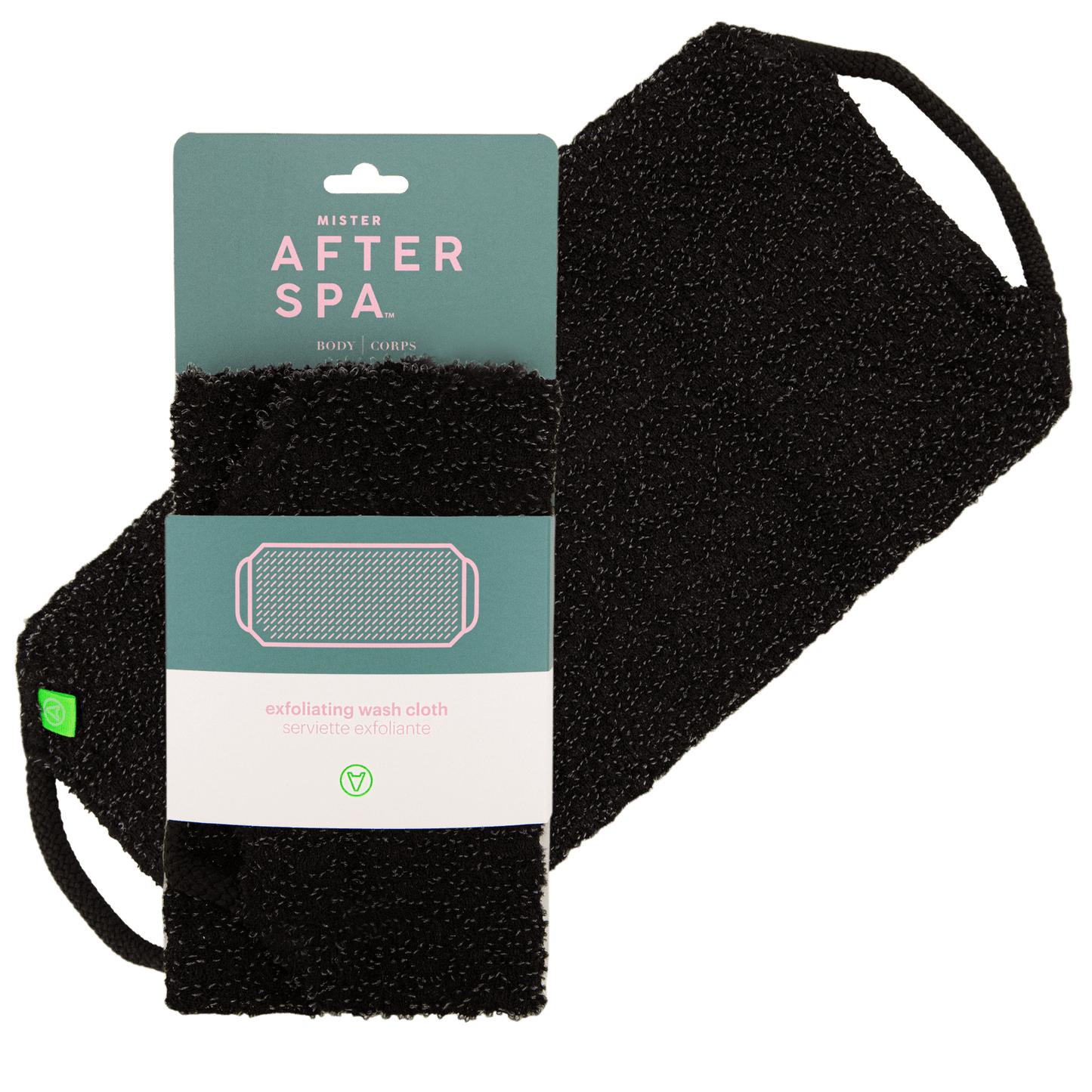 Afterspa Exfoliating Wash Cloth _ to cleanse and exfoliate the body